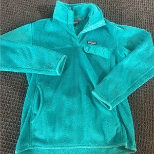 Patagonia Turquoise Snap-T Fleece